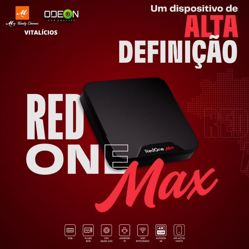 RedOne Max Ultra 4K - Lançamento Fevereiro 2024