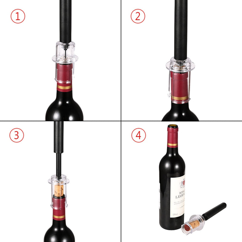 Abridor de vinho pressão da bomba kits