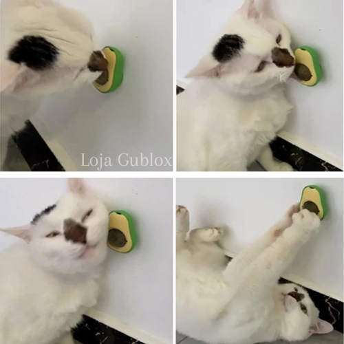 Brinquedo para Gatos Abacate Catnip Gublox